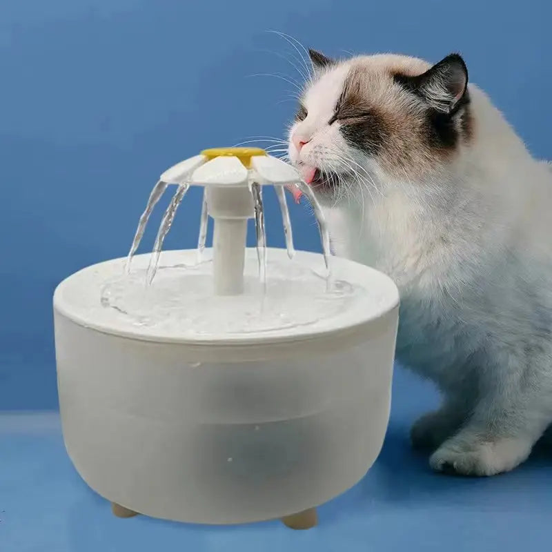Fontanella per Animali Automatica 1,2L – Silenziosa con Filtro USB