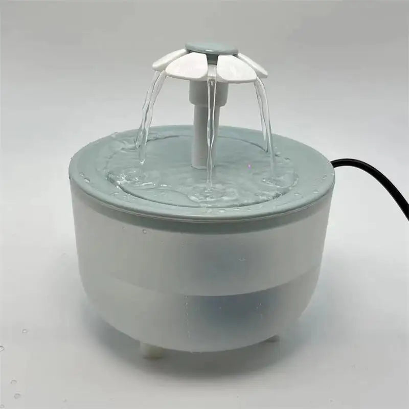Fontanella per Animali Automatica 1,2L – Silenziosa con Filtro USB