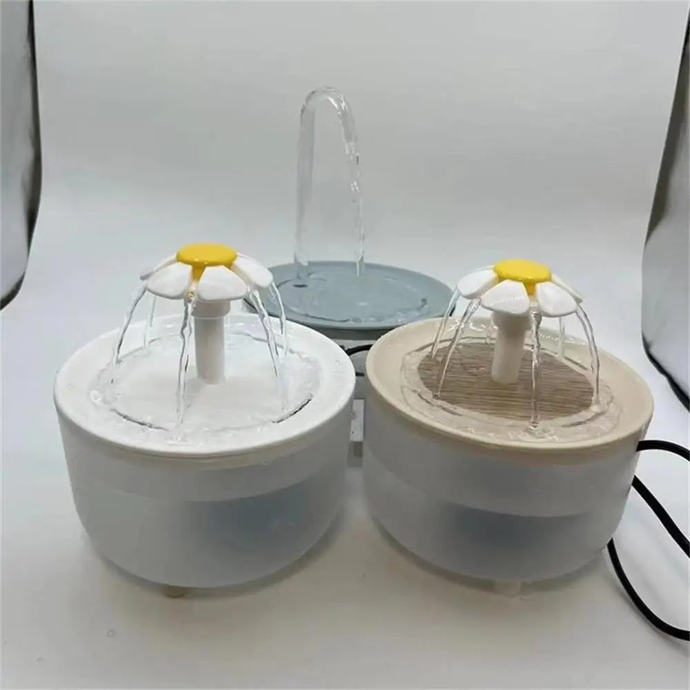 Fontanella per Animali Automatica 1,2L – Silenziosa con Filtro USB