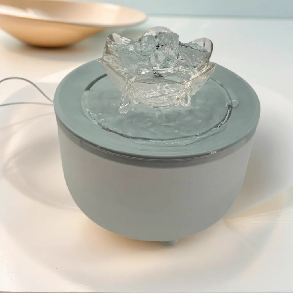 Fontanella per Animali Automatica 1,2L – Silenziosa con Filtro USB